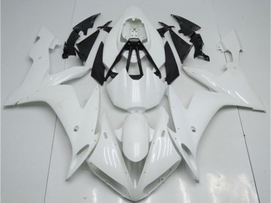 R1 04-06 Motorrad Verkleidung - Weiß