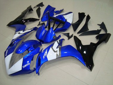 R1 04-06 Motorrad Verkleidungen - Blau Schwarz Weiß