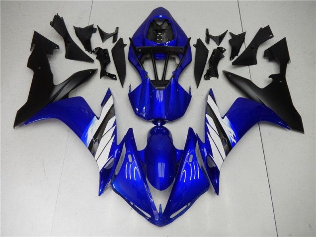 R1 04-06 Motorrad Verkleidungen - Blau Weiß Schwarz
