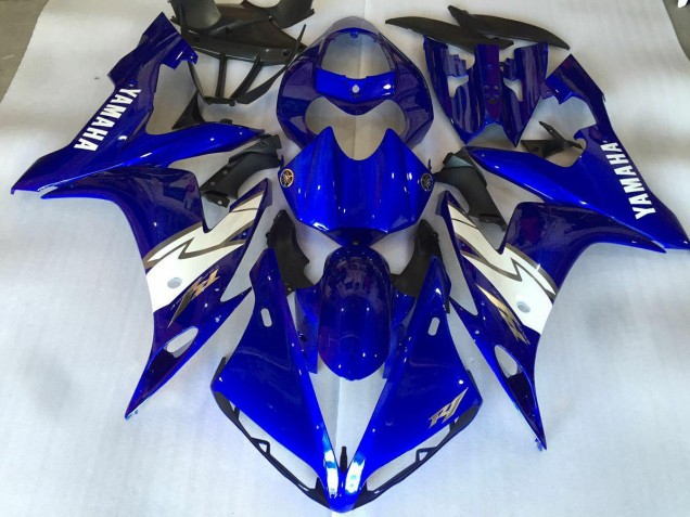 R1 04-06 Motorrad Verkleidungen - Glänzend Blau Weiß R1 04-06 Motorrad Verkleidungen - Glänzend Blau Weiß