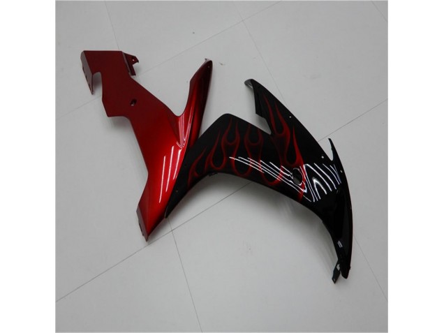 R1 04-06 Motorrad Verkleidungen - Rot Schwarz R1 04-06 Motorrad Verkleidungen - Rot Schwarz