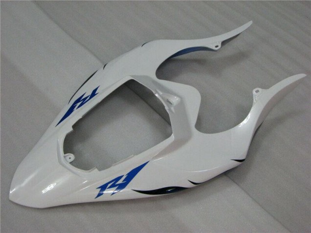 R1 04-06 Motorrad Verkleidungen - Weiß Blau Flamme R1 04-06 Motorrad Verkleidungen - Weiß Blau Flamme