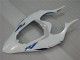 R1 04-06 Motorrad Verkleidungen - Weiß Blau Flamme R1 04-06 Motorrad Verkleidungen - Weiß Blau Flamme