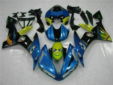 R1 04-06 Motorrad Vollverkleidung - Blau