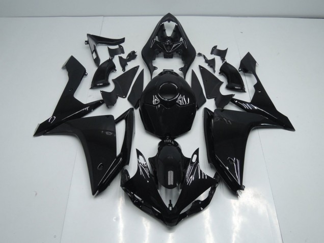 R1 07-08 Motorrad Verkleidungen - Glänzend Schwarz R1 07-08 Motorrad Verkleidungen - Glänzend Schwarz