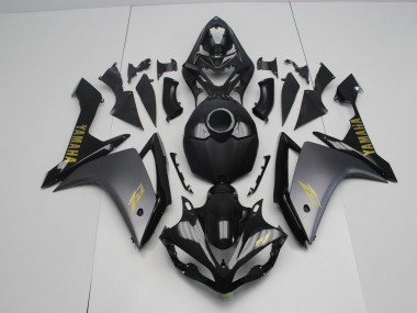 R1 07-08 Motorrad Verkleidungen - Grau Schwarz