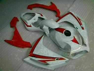 R1 07-08 Motorrad Verkleidungen Komplett Sets - Weiß