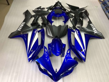 R1 07-08 Motorrad Vollverkleidung - Blau Weiß