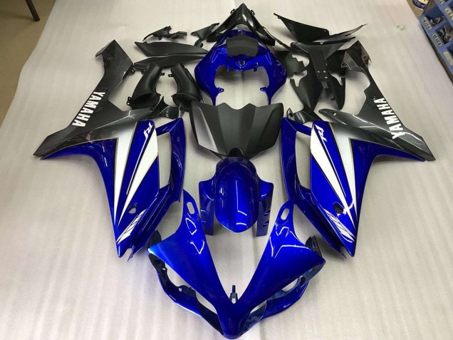 R1 07-08 Motorrad Vollverkleidung - Blau Weiß R1 07-08 Motorrad Vollverkleidung - Blau Weiß