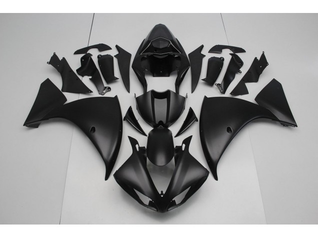 R1 09-11 Motorrad Verkleidung - Matt Schwarz R1 09-11 Motorrad Verkleidung - Matt Schwarz