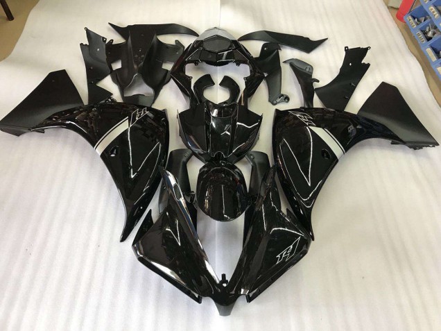 R1 09-11 Motorrad Verkleidungen - Glänzend Schwarz R1 09-11 Motorrad Verkleidungen - Glänzend Schwarz
