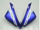 R1 12-14 Motorrad Verkleidungen - Blau Weiß Schwarz R1 12-14 Motorrad Verkleidungen - Blau Weiß Schwarz