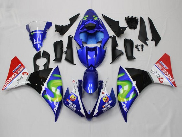 R1 12-14 Motorrad Verkleidungen - Blau Weiß Schwarz Rot R1 12-14 Motorrad Verkleidungen - Blau Weiß Schwarz Rot