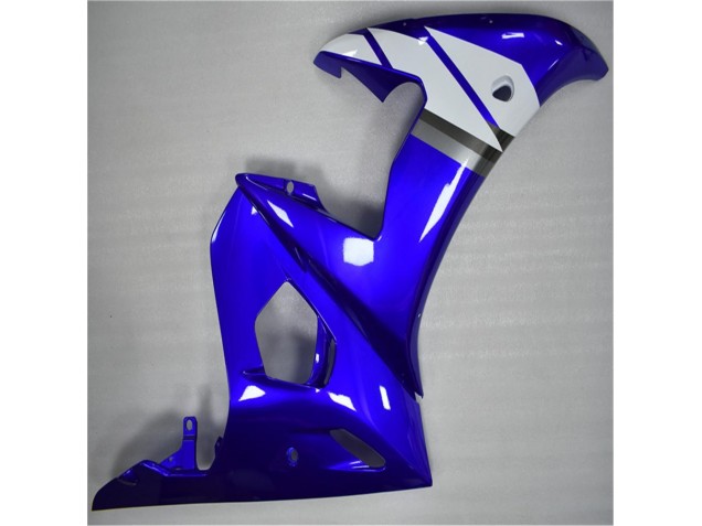 R6 03-05 Motorrad Verkleidung - Blau Weiß R6 03-05 Motorrad Verkleidung - Blau Weiß