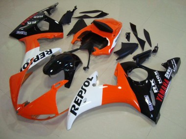 R6 03-05 Motorrad Verkleidung - Repsol