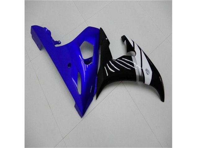 R6 03-05 Motorrad Verkleidungen - Blau Weiß Schwarz R6 03-05 Motorrad Verkleidungen - Blau Weiß Schwarz