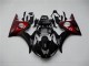 R6 03-05 Motorrad Verkleidungen - Schwarz Rot R6 03-05 Motorrad Verkleidungen - Schwarz Rot