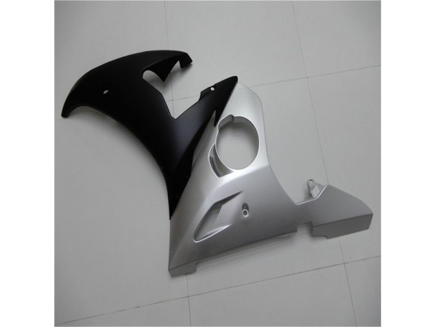R6 03-05 Motorrad Verkleidungen - Silber Schwarz