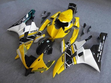 R6 06-07 Motorrad Verkleidung - Gelb Schwarz