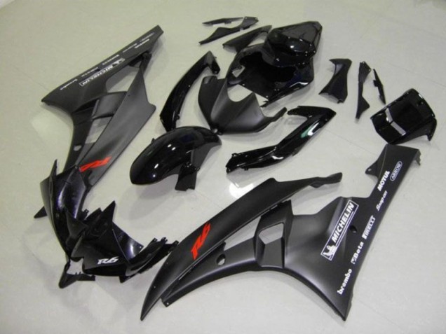 R6 06-07 Motorrad Verkleidung & Plastik - Schwarz R6 06-07 Motorrad Verkleidung & Plastik - Schwarz