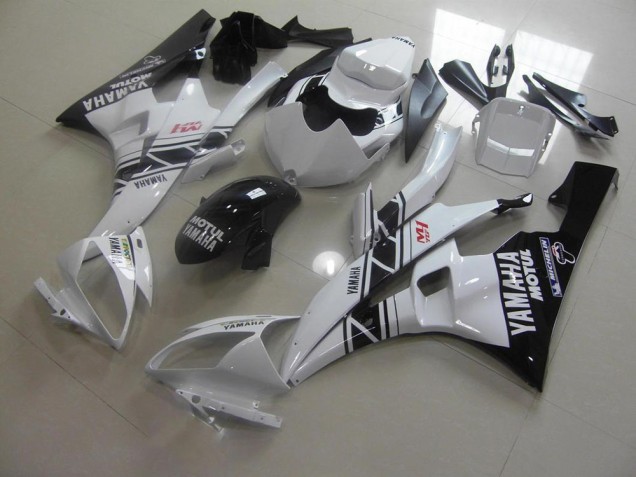 R6 06-07 Motorrad Verkleidung - Schwarz Weiß R6 06-07 Motorrad Verkleidung - Schwarz Weiß