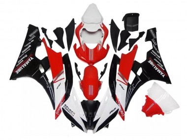 R6 06-07 Motorrad Verkleidung - Weiß Rot Schwarz