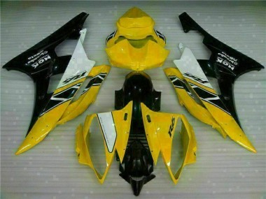 R6 06-07 Motorrad Verkleidungen - Gelb Schwarz