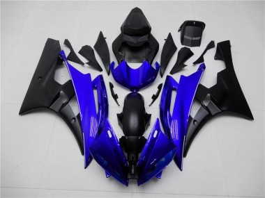 R6 06-07 Motorrad Verkleidungen Komplett Sets - Blau Schwarz