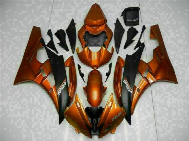 R6 06-07 Motorrad Verkleidungen - Orange R6 06-07 Motorrad Verkleidungen - Orange