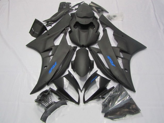 R6 06-07 Motorrad Verkleidungen - Schwarz Blau Aufkleber R6 06-07 Motorrad Verkleidungen - Schwarz Blau Aufkleber