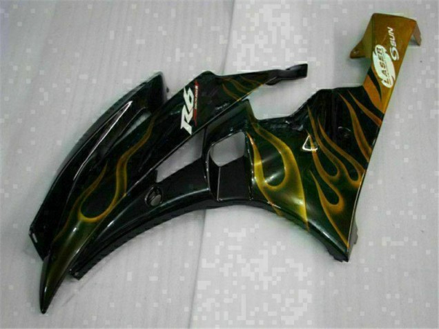 R6 06-07 Motorrad Verkleidungen - Schwarz R6 06-07 Motorrad Verkleidungen - Schwarz