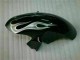 R6 06-07 Motorrad Verkleidungen - Silber Flamme Schwarz R6 06-07 Motorrad Verkleidungen - Silber Flamme Schwarz