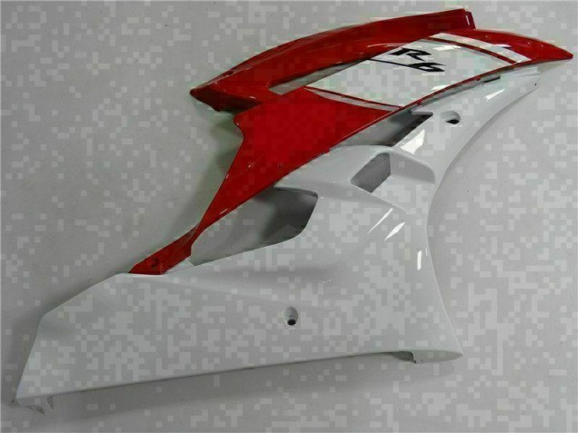 R6 06-07 Motorrad VollVerkleidungen & Plastik - Rot Weiß R6 06-07 Motorrad VollVerkleidungen & Plastik - Rot Weiß