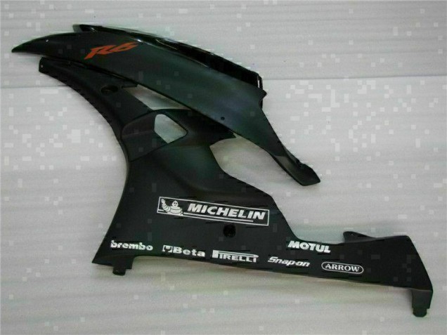 R6 06-07 Motorrad VollVerkleidungen & Plastik - Schwarz R6 06-07 Motorrad VollVerkleidungen & Plastik - Schwarz