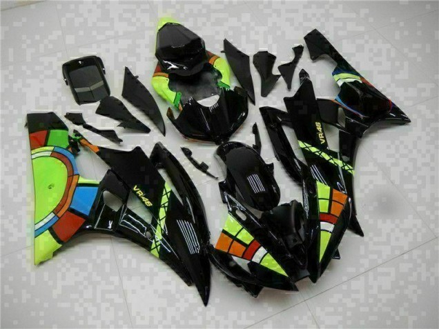 R6 06-07 Motorrad Vollverkleidung - Schwarz R6 06-07 Motorrad Vollverkleidung - Schwarz