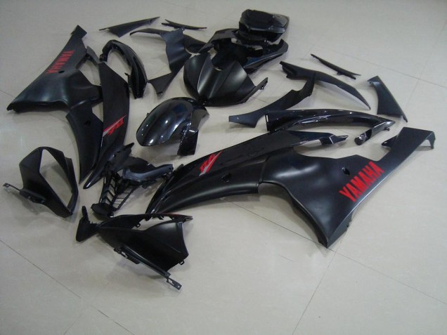 R6 08-16 Motorrad Verkleidung - Matt Schwarz R6 08-16 Motorrad Verkleidung - Matt Schwarz