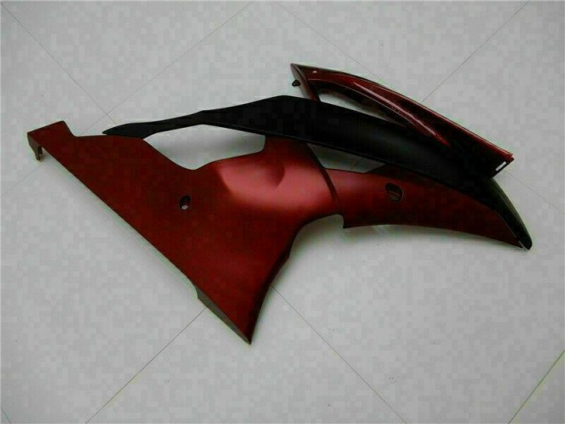 R6 08-16 Motorrad Verkleidung - Rot Schwarz R6 08-16 Motorrad Verkleidung - Rot Schwarz