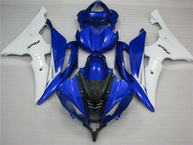 R6 08-16 Motorrad Verkleidungen - Blau Weiß Schwarz R6 08-16 Motorrad Verkleidungen - Blau Weiß Schwarz
