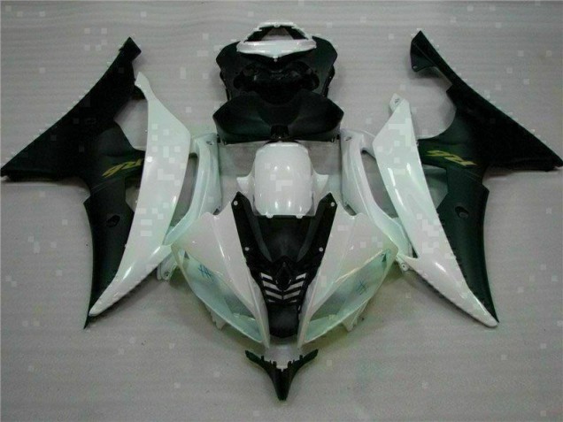 R6 08-16 Motorrad Verkleidungen & Plastik - Weiß Schwarz R6 08-16 Motorrad Verkleidungen & Plastik - Weiß Schwarz