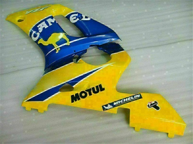 R6 98-02 Motorrad Vollverkleidung - Gelb Blau R6 98-02 Motorrad Vollverkleidung - Gelb Blau