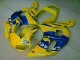 R6 98-02 Motorrad Vollverkleidung - Gelb Blau R6 98-02 Motorrad Vollverkleidung - Gelb Blau