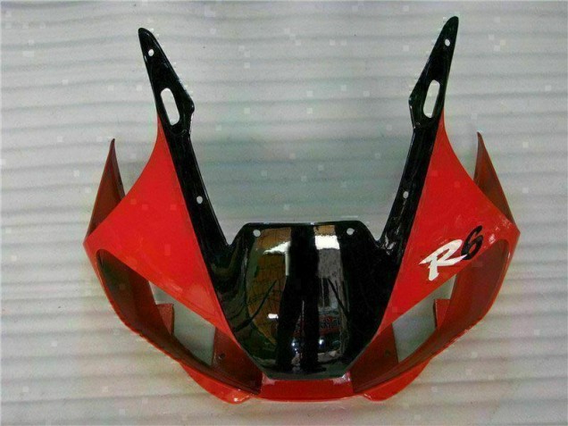 R6 98-02 Motorrad Vollverkleidung - Rot Schwarz R6 98-02 Motorrad Vollverkleidung - Rot Schwarz