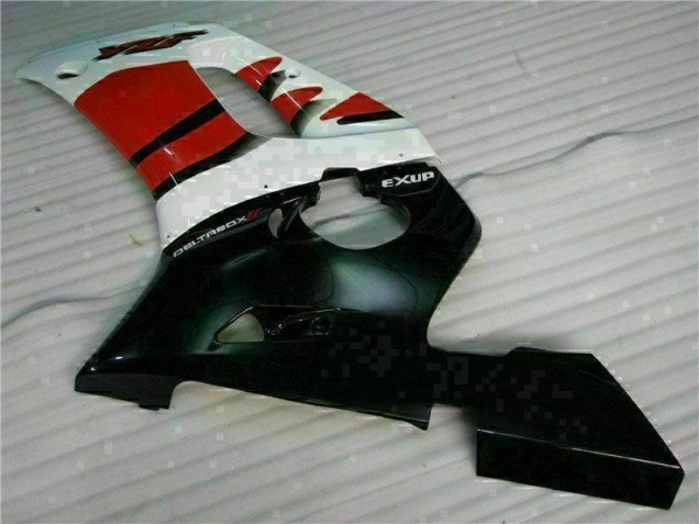 R6 98-02 Motorrad Vollverkleidung - Rot Schwarz R6 98-02 Motorrad Vollverkleidung - Rot Schwarz