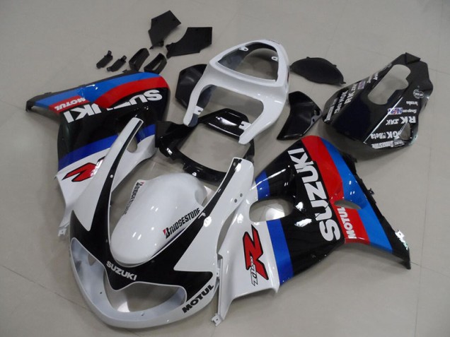 TL1000R 98-03 Motorrad Verkleidungen - Weiß Blau Motul TL1000R 98-03 Motorrad Verkleidungen - Weiß Blau Motul