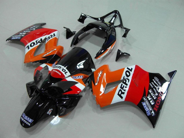 VFR 800 02-13 Motorrad Verkleidung - Repsol VFR 800 02-13 Motorrad Verkleidung - Repsol