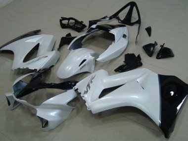 VFR 800 02-13 Motorrad Verkleidungen & Plastik - Weiß Schwarz