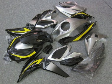 Z1000 07-09 Motorrad Verkleidungen - Schwarz