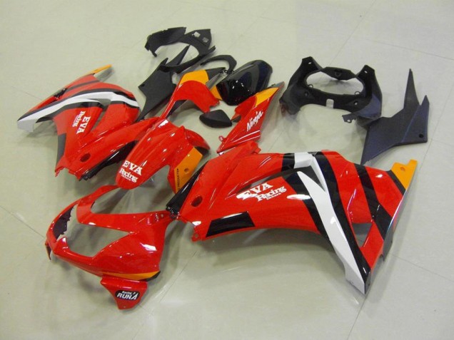 ZX 250R 08-12 Motorrad Verkleidung - Rot Schwarz ZX 250R 08-12 Motorrad Verkleidung - Rot Schwarz