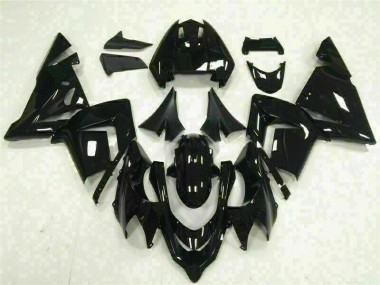 ZX10R 03-05 Motorrad Verkleidungen - Glänzend Schwarz