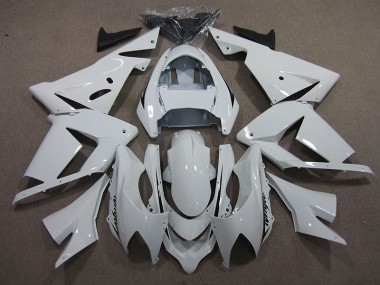 ZX10R 03-05 Motorrad Verkleidungen - Weiß Ninja